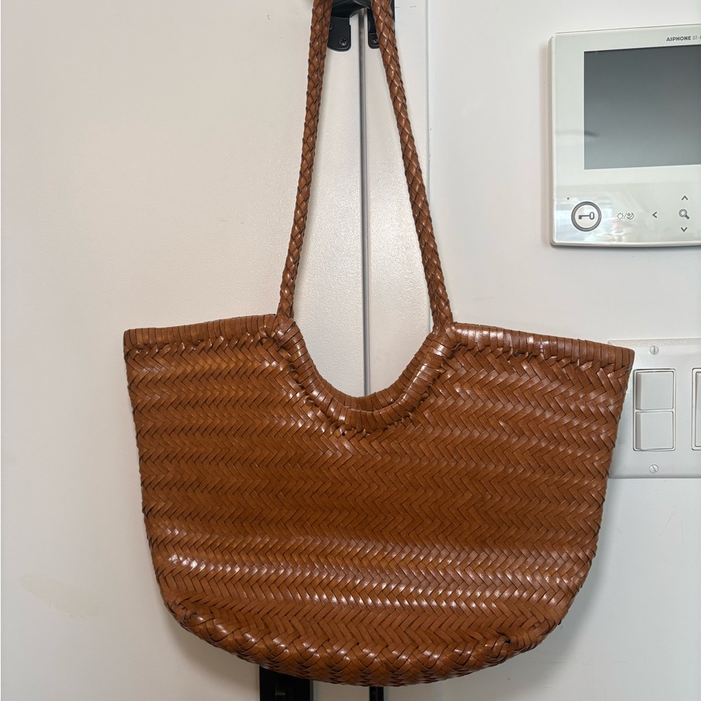 Woven Leather Bag
